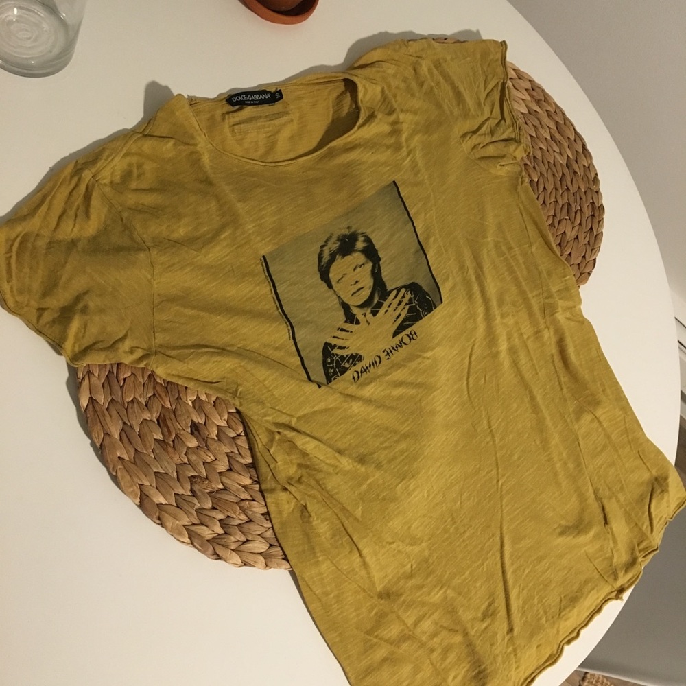 Dolce & Gabbana David Bowie T-shirt